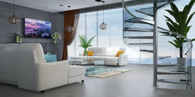 Transparent Living Room 