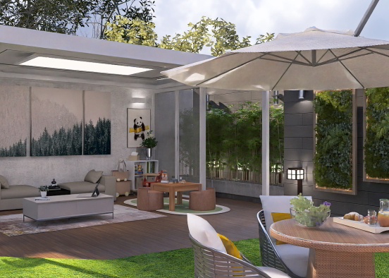 Garden Studio Design Rendering