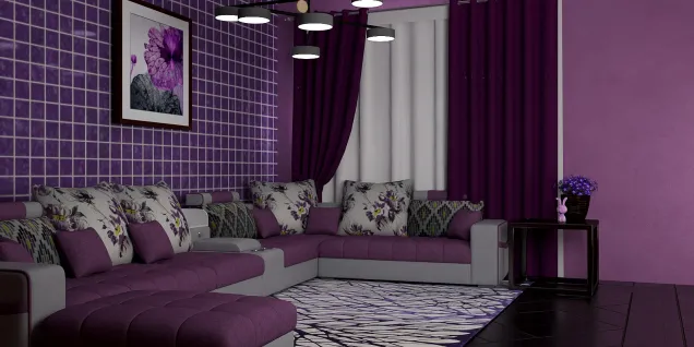 Purple Living room 