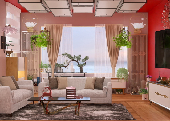 small living room ☺️ Design Rendering