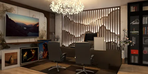 my personal office area
