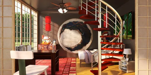 Chinese bedroom