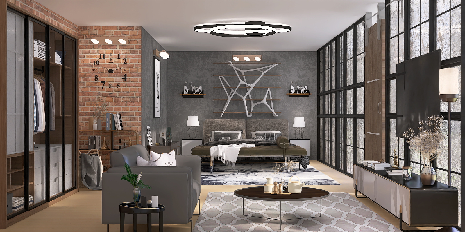 Industrial Minimalist Concept