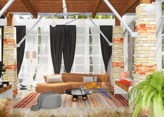 glassis room Design Rendering