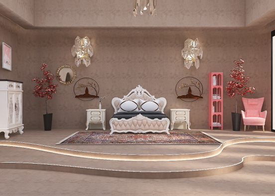 A Royal’s Resting Room. Design Rendering