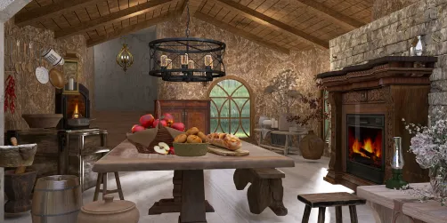 Inside - kitchen