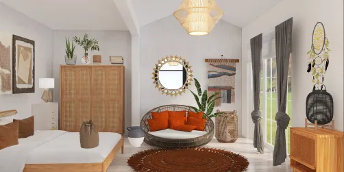 Rattan Bedroom