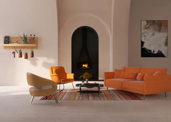 Random living room Design Rendering