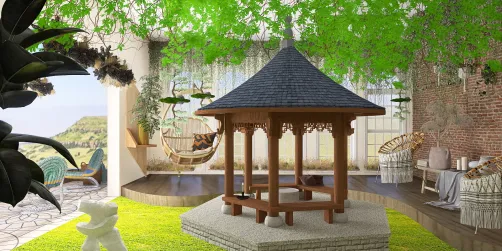 Green patio