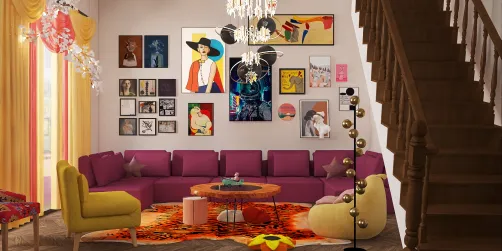 80's inspired hangout place