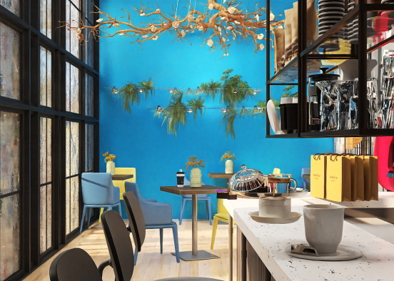 Coffe Colors  Design Rendering