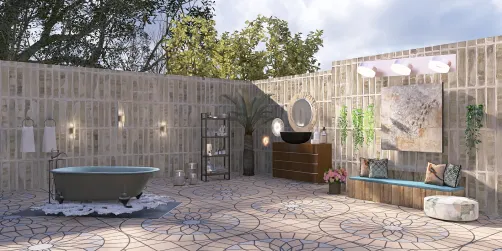 Outdoor Bathing Area