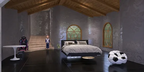 This is simple room for boys 
