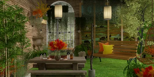 small indoor garden