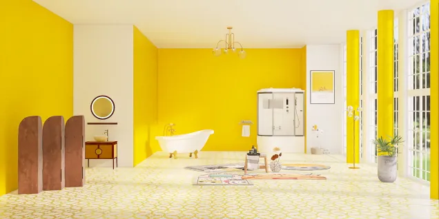 ~yellow bathroom 💛~