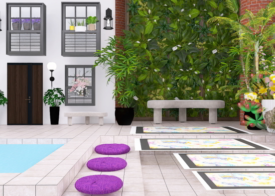 Condominio con piscina 🎆🤩 Design Rendering