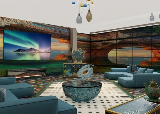 # Formed Rock (Indigenous Territory) Renderização de Design