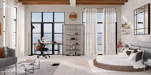 room with balcony view