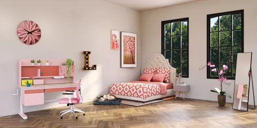Pink Kids Room