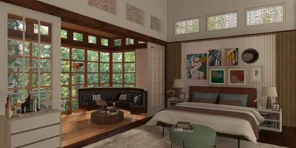 Professional interior design created with Homestyler 3D design software