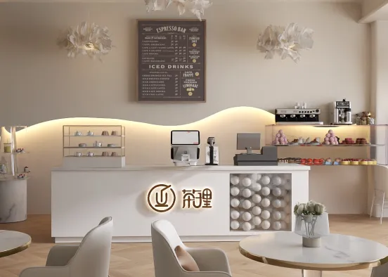 Cafe & Co. Design Rendering