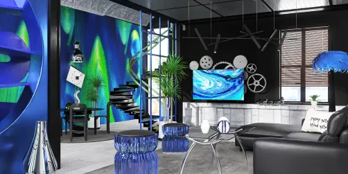 Blue and green space