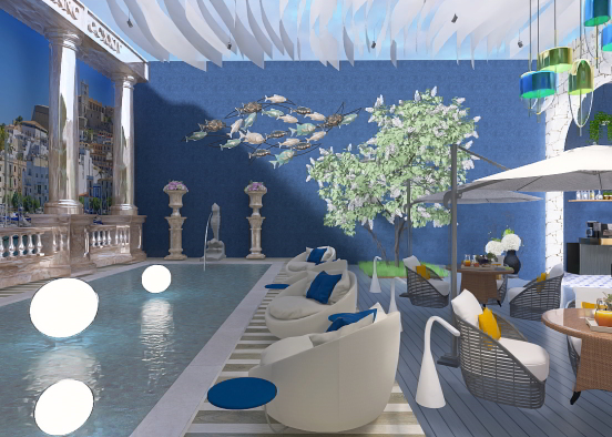 Coin vacances dans le sud Design Rendering