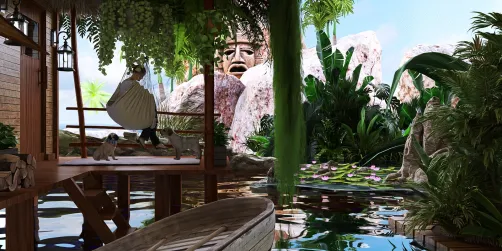 casa en territorio Azteca 