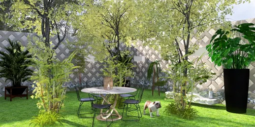 mooie tuin 