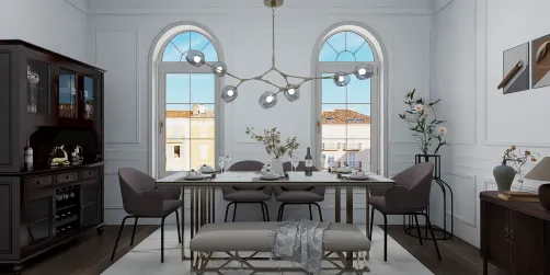 The Elegance of Simplicity
dining room design 
