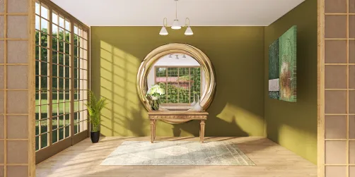 Spring Doorway. 