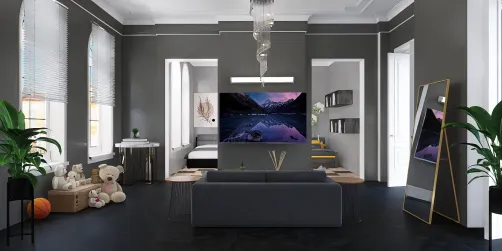 Casa de cuatro habitaciones
