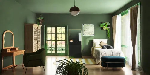 Quarto verde💚