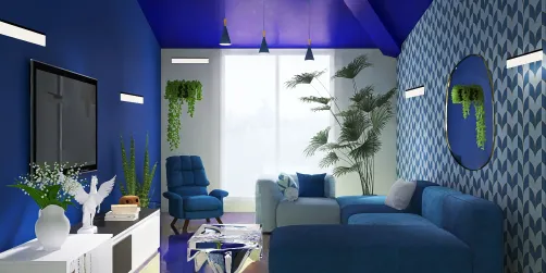 Blue area relax 