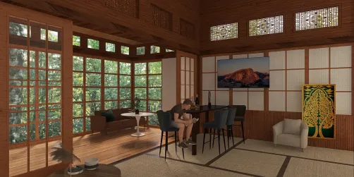 Japanese living room