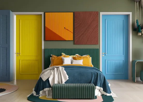 Room-Bicolor 1 Design Rendering