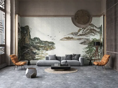 A natural living room 