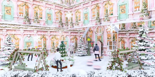 Enchanted Winter Wonderland Mall . Design #8