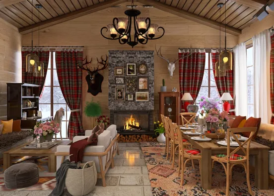 # Zermatt - Winter Wonderland  Renderização de Design