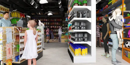 Supermarket open 24 hours 🥰😍🔥