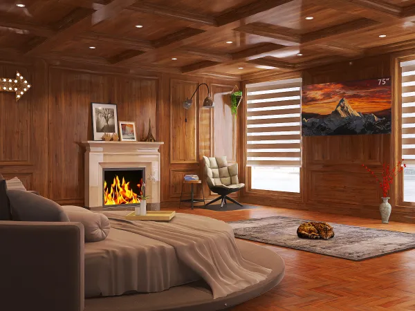 Professional interior design created with Homestyler 3D design software