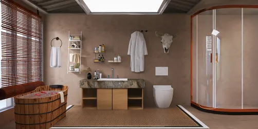 Brown Bathroom🖤
