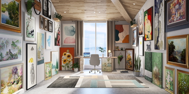 COZY ART STUDIO 😍 🖼 🎨