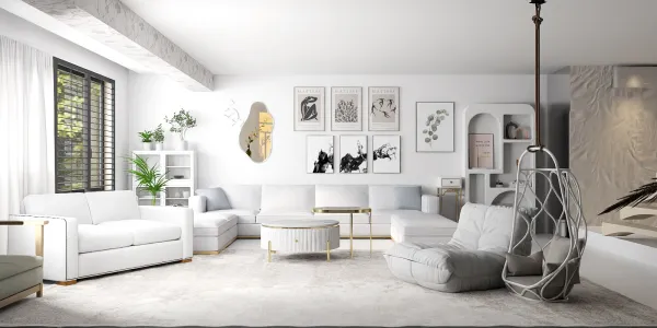 Professional interior design created with Homestyler 3D design software