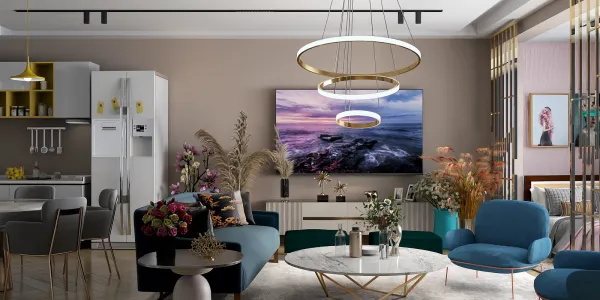 Professional interior design created with Homestyler 3D design software