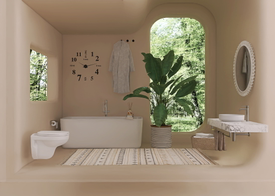 5) Just a cozy bathroom Design Rendering