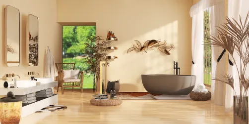 Mediterranes Badezimmer 