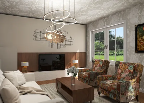 # living  Renderização de Design