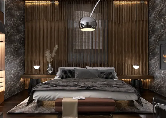 # Silver & marble Renderização de Design