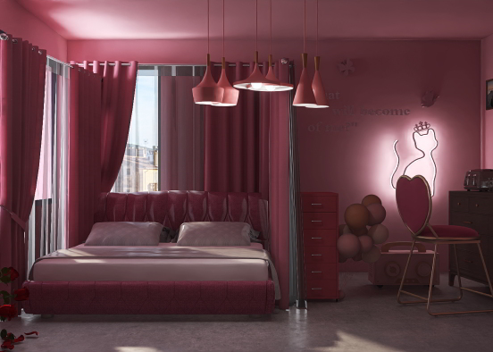 Valentine Hotel 🛍️❤️💖 Design Rendering